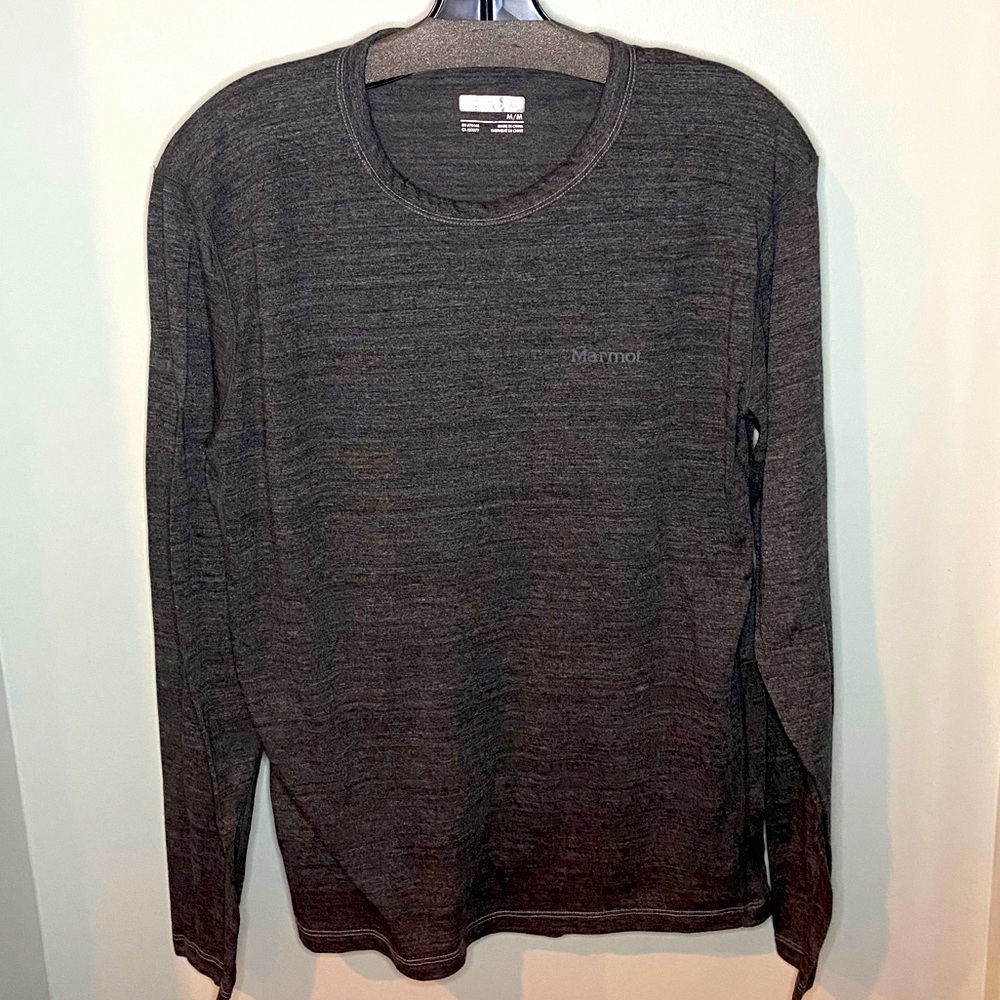 Marmot grey base layer men’s medium